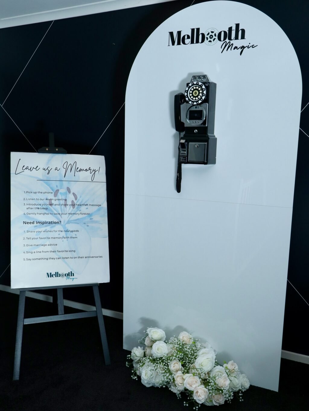 Introducing our Black Video Guest Book — the perfect way to capture heartfelt messages, laughter, and unforgettable memories from your special day 🤍
Now available with a range of stunning arch options to match your event aesthetic:
🖤 Black
🤍 White
🌸 Pastel Pink
Whether you’re planning a wedding, birthday, engagement, or any celebration, our video guest book adds a unique and modern touch your guests will love!
📩 Now taking bookings — secure your date today
Send us a DM for enquiries and packages
Let’s create memories you can watch back forever  #VideoGuestBook #MelboothMagic #videoguestbookmelbourne