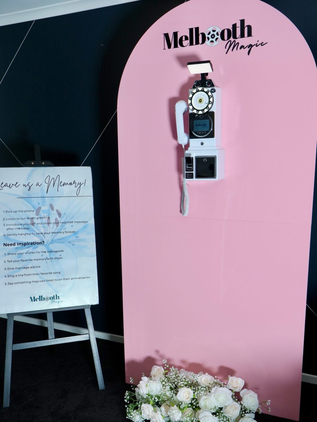 Introducing our White Video Guest Book — the perfect way to capture heartfelt messages, laughter, and unforgettable memories from your special day 🤍
Now available with a range of stunning arch options to match your event aesthetic:
🖤 Black
🤍 White
🌸 Pastel Pink
Whether you’re planning a wedding, birthday, engagement, or any celebration, our video guest book adds a unique and modern touch your guests will love!
📩 Now taking bookings — secure your date today
Send us a DM for enquiries and packages
Let’s create memories you can watch back forever  #VideoGuestBook #MelboothMagic #videoguestbookmelbourne