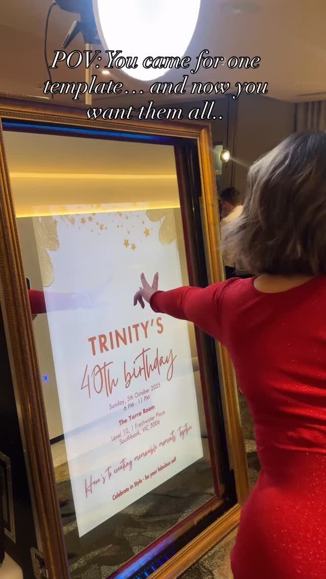 Now it’s your turn to endlessly scroll and still not pick just one 👀✨

#Photoboothhire #photoboothmelbourne #melboothmagic