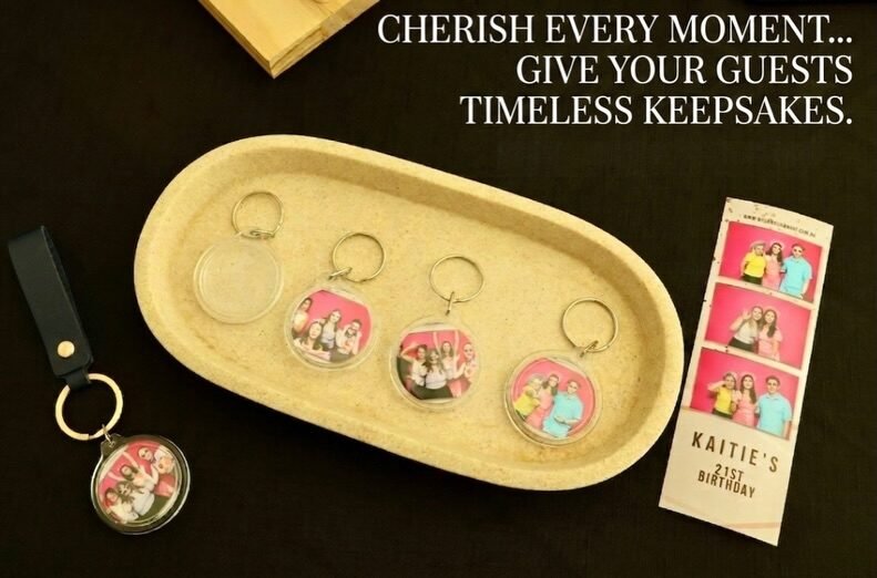 Give your guests a piece of the magic to take home. 🤍  Our keychain station allows your loved ones to transform their favorite memories from the night into a beautiful, tangible keepsake. Whether it’s a sweet candid or a hilarious group shot, they’ll carry the memory with them forever.  Because the best memories deserve to be held.  #MelboothMagic #KeychainStation #EventPlanning #WeddingFavors